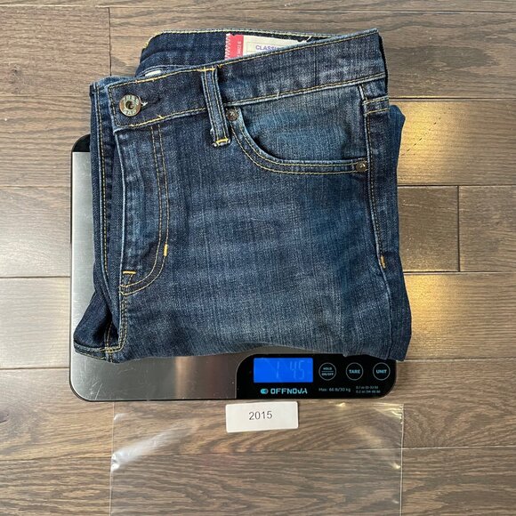 Gap Classic Jeans, Stretch, slight flare Size 8, Medium tint, wash NEW - Picture 12 of 12